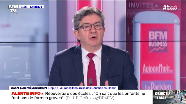 Jean-Luc Mélenchon: Le déconfinement doit être organisé de manière plus méthodique que le confinement