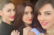 دانا حمدان تثير ضجة بفيديو تقليدها لسعاد حسني بفستان أحمر قصير
