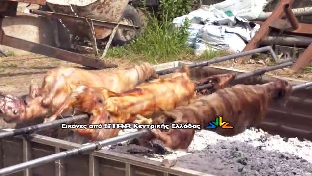 Πάσχα στην εποχή του Κορονοϊού: Στα χωριά οι ψησταριές πήραν και φέτος φωτιά, για τον παραδοσιακό οβελία