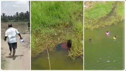 ஊரடங்கு உத்தரவின் போது மீன் பிடித்து மாட்டிக்கொண்ட மக்கள்