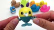 Johny Johny Yes Papa I Learn Colors with Play Doh Ducks and Octonauts Molds Fun for Kids