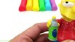 Play Doh Modelling Clay with Angry Birds Cookie Cutter Learn Colors for Kids