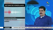 Venezuela: se apoyará a los venezolanos que regresen al país