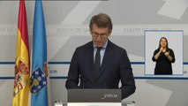 Feijóo pide un sistema flexible de apertura y cierre de la actividad de cara a la desescalada