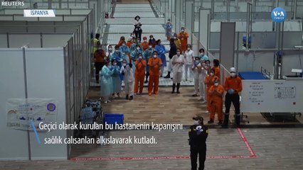 Madrid’de Kurulan Sahra Hastanesi Alkışlarla Kapandı