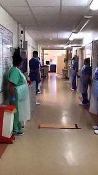 102-year-old applauded out of hospital after becoming one of Britain's oldest patient to beat coronavirus.