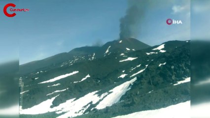 Etna Yanardağı yeniden aktif duruma geçti