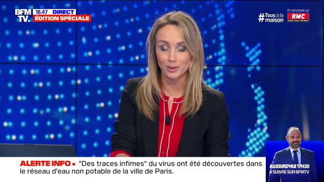 Traces de virus dans: Nous n'utilisons plus, depuis hier, que le circuit d'eau potable , déclare Anne Souyris, adjointe à la mairie de Paris