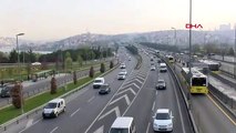 İstanbul’da yasak kalktı, araçlar yola çıktı