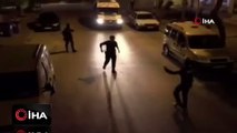 En ilginç karantina görüntüleri: Vatandaş çaldı, polis oynadı!