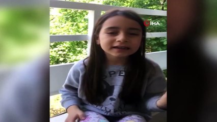 Kendi özlemini unuttu anneannesini teselli etti