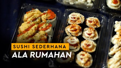 Yuk, Masak Sushi Sederhana ala Rumahan