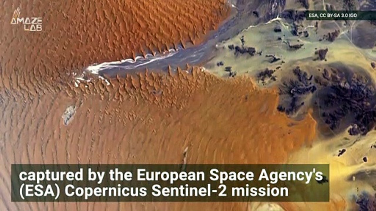 Oldest Desert on Earth Captured in Stunning Shot from Space