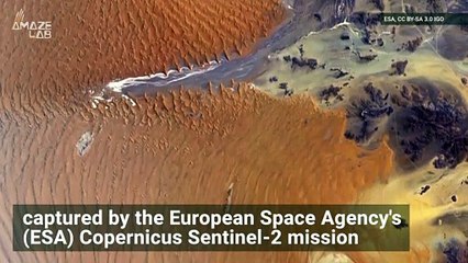 Oldest Desert on Earth Captured in Stunning Shot from Space