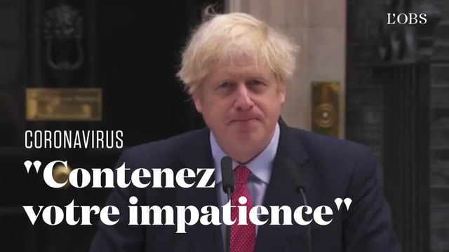 Remis du Covid, Boris Johnson fait son premier discours depuis sa sortie de l'hôpital