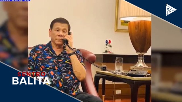 Pangulong #Duterte at Pres. Trump, nagpulong ukol sa pagtutulungan sa paglaban sa CoVID-19