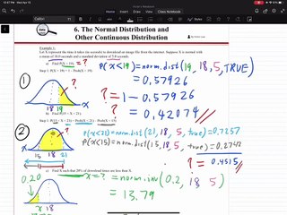 Normal Distribution and Other Continuous Distribution 003
