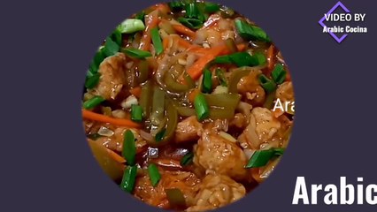 Manchirian Fried pasta muy facil | Chinese food| Famous food | Arabic cocina