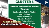 District clustering, ipinatutupad sa Davao City upang malimitahan ang mga lugar na pinupuntahan ng mga residente