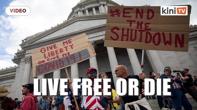 Protesters in US want coronavirus restrictions lifted