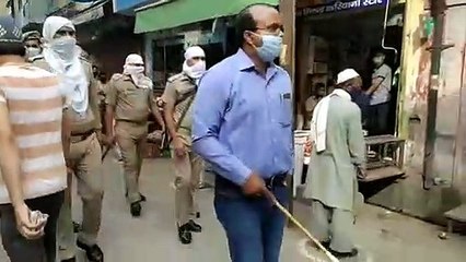 कैराना: लाॅकडाउन में नहीं मिली कोई छूट, पुलिस प्रशासन रहा अलर्ट