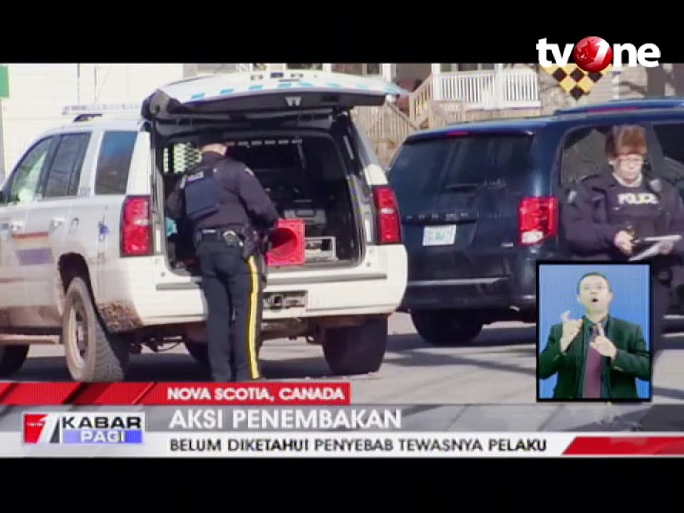 Pelaku Penembakan Massal Kanada Menyamar jadi Polisi