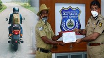 Bengaluru cop Rides For 860 Kms To Deliver cancer Medicine