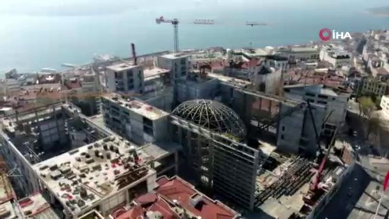 AKM inşaatında korona virüse rağmen çalışmalar sürüyor