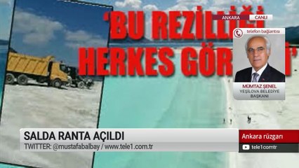 TELE1'de gece 'Salda'nın kumlarını geri getireceğini' söyledi sabaha karşı saldırıya uğradı