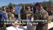 Coronavirus: à Mulhouse, le démontage de l'hôpital de campagne a commencé
