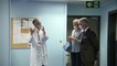 Coronavirus: le Roi Philippe et la reine Mathilde en visite à l'hôpital de la Citadelle de Liège (2/2)