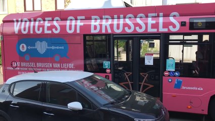 Coronavirus: les bus de la STIB diffusent des messages d'amour (Voices of Brussels)