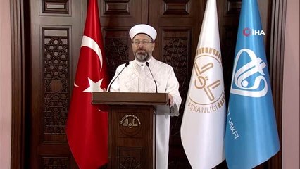 Diyanet İşleri Başkanı Erbaş, "2020 Yılı Ramazan Ayı" tanıtım toplantısında konuştu