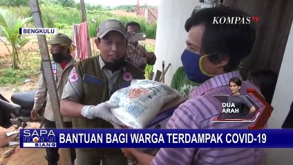 Pemkot Bengkulu Antarkan Langsung Bansos Corona ke Rumah Warga