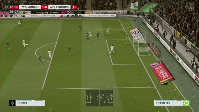 Borussia M’Gladbach - Vfl Wolfsburg sur FIFA 20 : résumé et buts (Bundesliga - 32e journée)