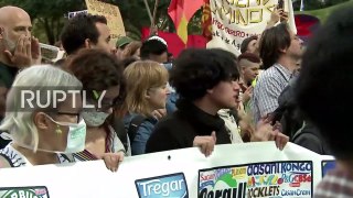 Marcha mundial contra Monsanto Buenos Aires - Genocidio