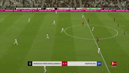 Borussia M’Gladbach - Hertha Berlin sur FIFA 20 : résumé et buts (Bundesliga - 34e journée)