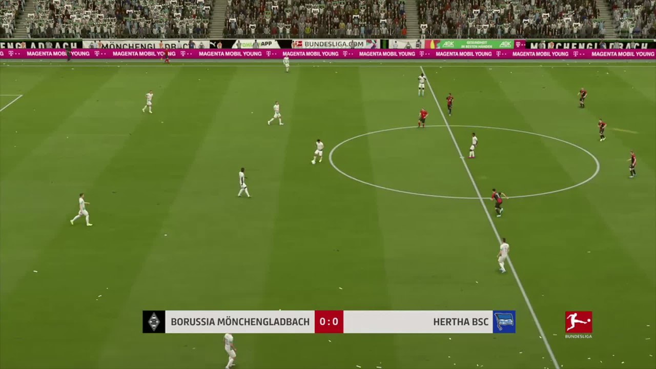 Borussia M’Gladbach - Hertha Berlin sur FIFA 20 : résumé et buts (Bundesliga - 34e journée)