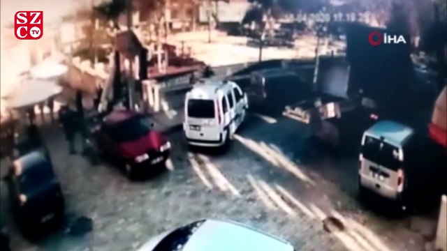 Usta şoför iki kez freni patlayan kamyonla faciayı atlattı