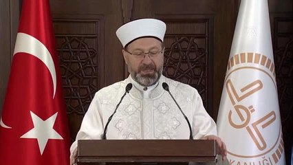 Erbaş: "Evlerinde herkes ailesiyle teravih namazlarını kılabilirler"