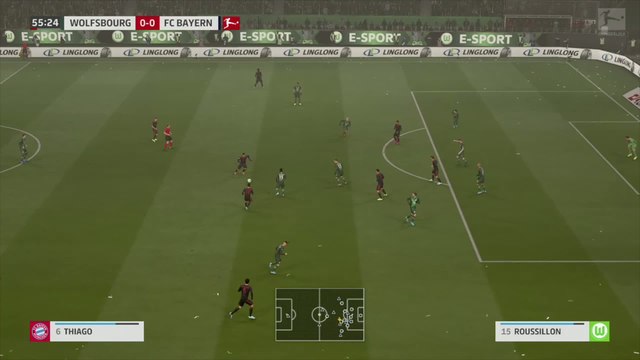 Vfl Wolfsburg - Bayern Munich sur FIFA 20 : résumé et buts (Bundesliga - 34e journée)