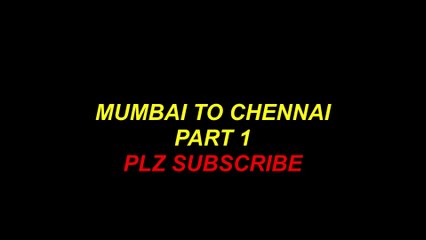 MUMBAI TO CHENNAI RIDE (Part 1) | 1280KM IN JUST 22 HOURS