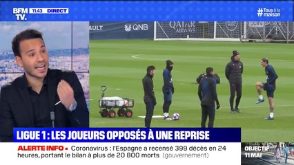 Ligue 1: pourquoi le syndicat des joueurs s'oppose à une reprise du championnat