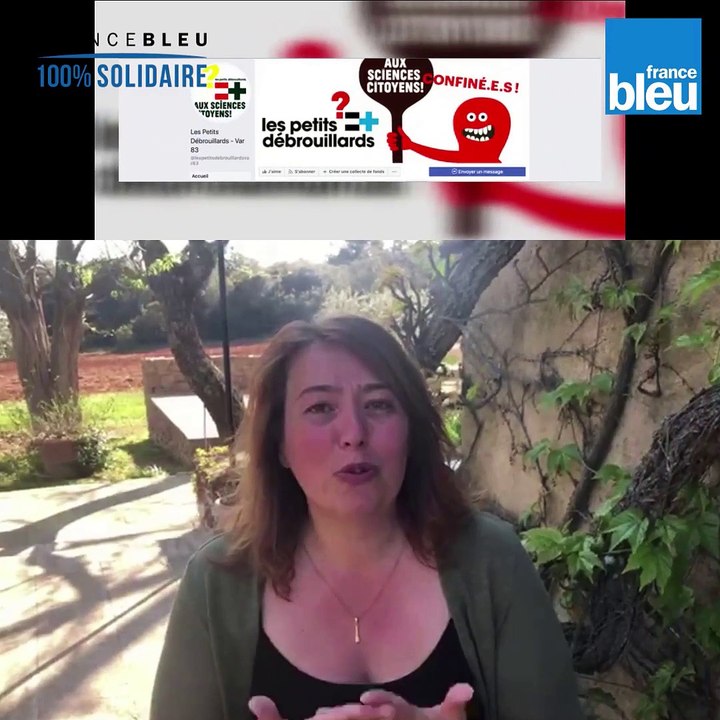 Véronique Lopez a repéré le Facebook des Petits Débrouillards Var