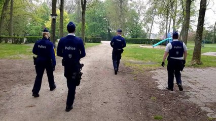 Relâchement dans le respect des mesures constaté par la police de Waterloo