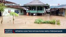 Intensitas Hujan Tinggi, Ratusan Rumah Warga Terendam Banjir