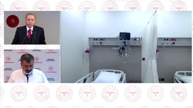 Bakan Koca: Başakşehir Şehir Hastanemizin bütün yatakları, yoğun bakım altyapısına sahip olup...