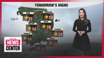[Weather] Chillier tomorrow with stronger winds expected