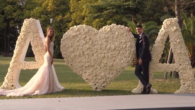 Alice Campello y Álvaro Morata comparten el vídeo de su boda