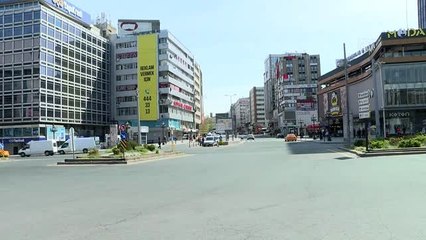 "Evde kal" çağrısına büyük oranda uyuluyor - ANKARA/İZMİR/KAYSERİ/KONYA/DİYARBAKIR/